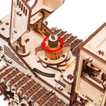 Комбайн из дерева “Косилка самоходная CS-150” от EWA от EWA - Деревянный конструктор, сборная механическая модель, 3D пазл