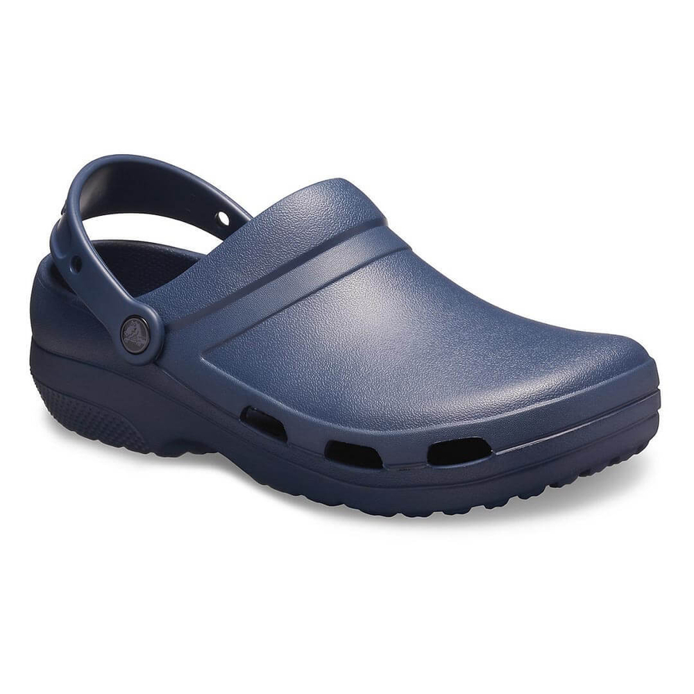 Обувь для поваров и медиков Сабо Crocs Work Specialist II Vent Clog Navy