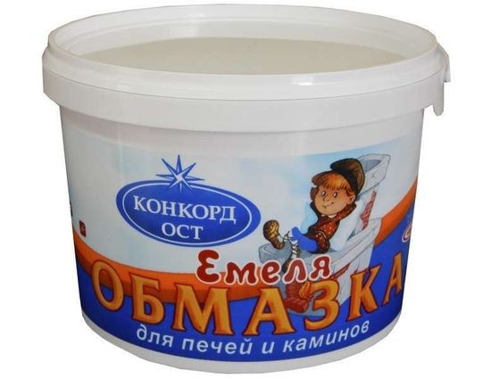Обмазка д/печей и каминов  3кг