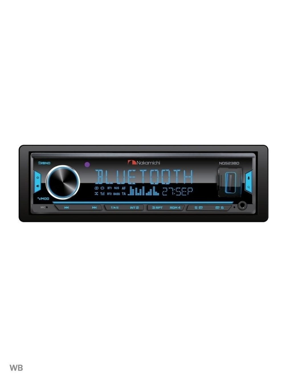 Магнитола Nakamichi NQ523BD с DSP процессором, 3 RCA выхода ()