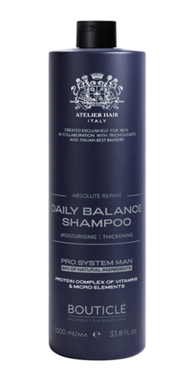 [Bouticle Man] Шампунь-баланс для ежедневного применения для мужчин 1000 мл