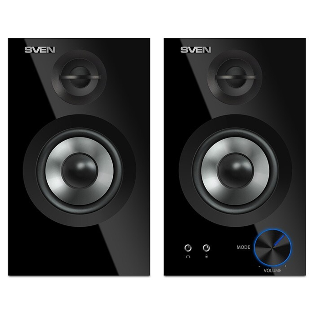 Колонки SVEN АС SPS-621, черный (28 Вт, Bluetooth)