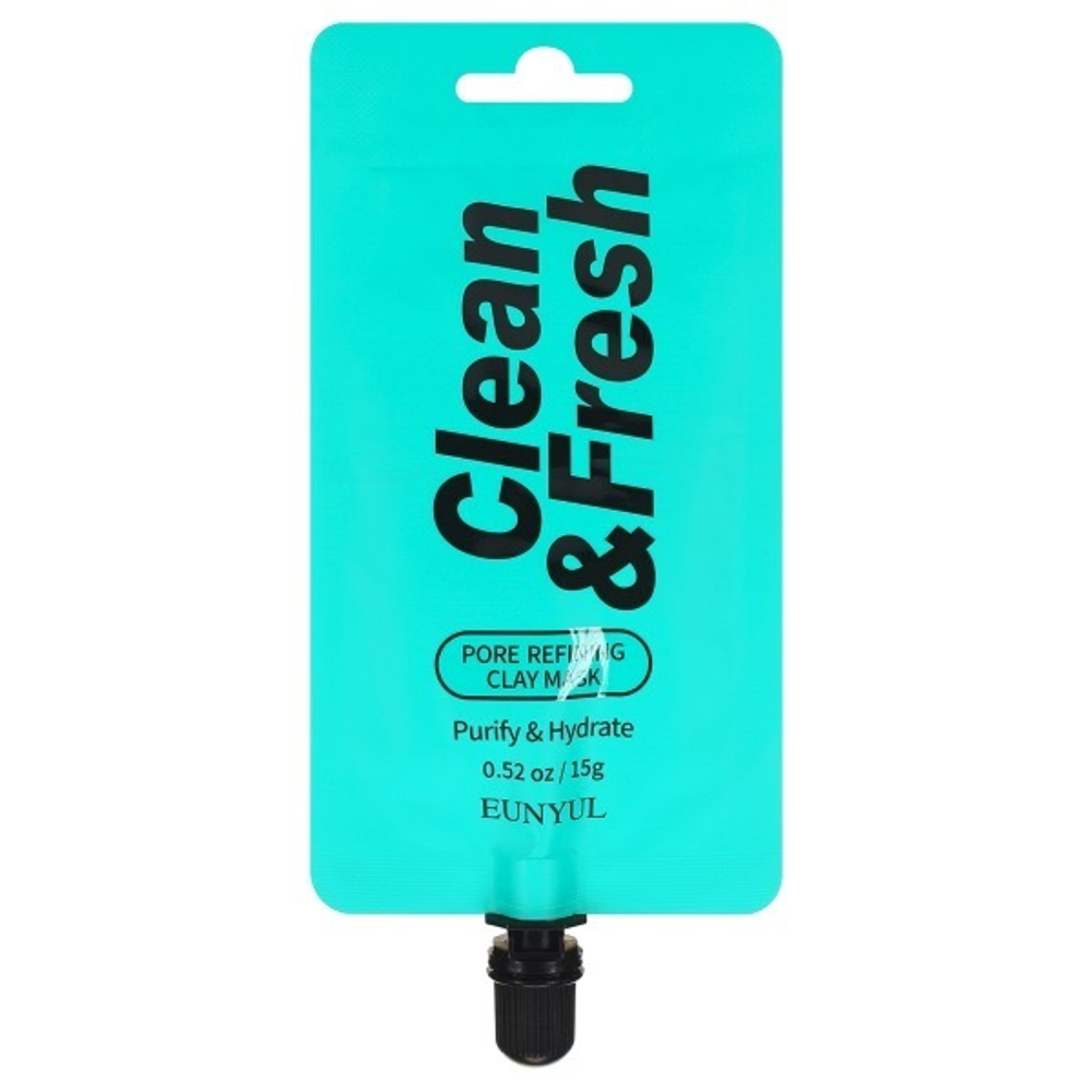 Маска глиняная для очищения пор Eunyul Clean&Fresh Pore Refining Clay Mask 15мл