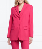 льняной пиджак tacito Weekend MaxMara - фуксия(50410327600)