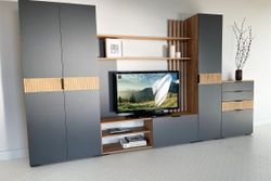 Комод Бери  600х354х863 (Дуб крафт золотой/Графит), ЛДСП 16 мм, Мебельсон, г. Ижевск