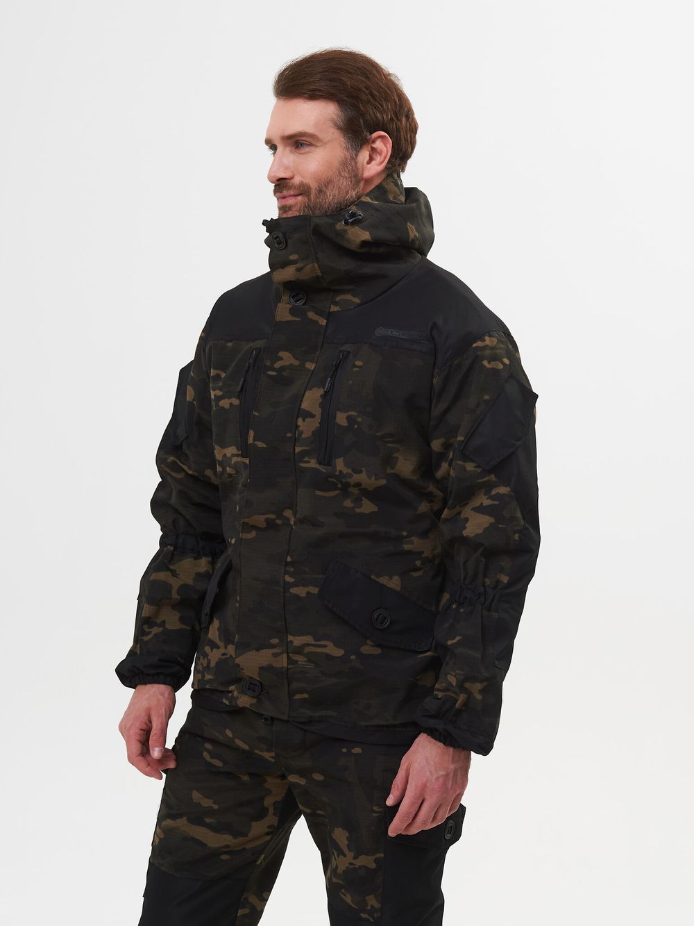 Костюм демисезонный Горка-5 Сombo ткань Смесовая Рип-Стоп/Cat's Eye цвет Мультикам City/Черный