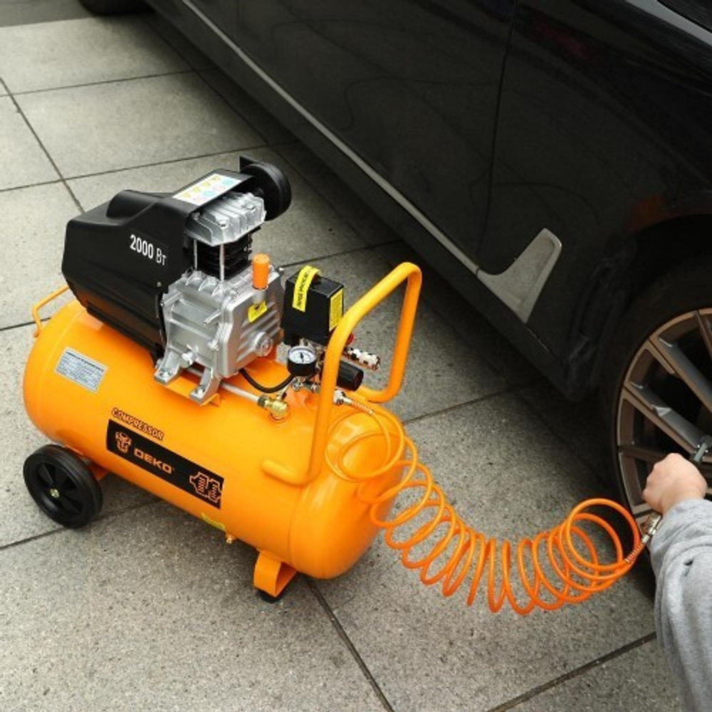 Компрессор поршневой DEKO DKAC50 018-1111