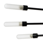 733127 Люстра RAGNO 12х40W G9 ЧЕРНЫЙ МАТОВЫЙ