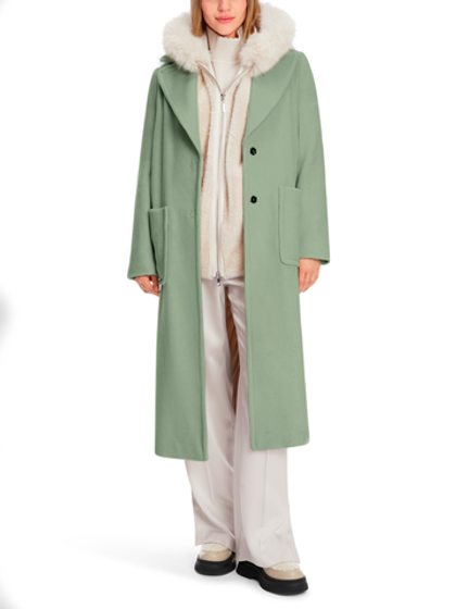 Marc Cain Пальто из смесовой шерсти