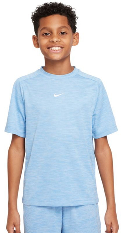Детская теннисная футболка Nike Boys Multi Dri-FIT Short-Sleeve - Blue