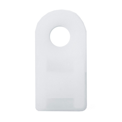 Держатель с глазком, белый, 10х19