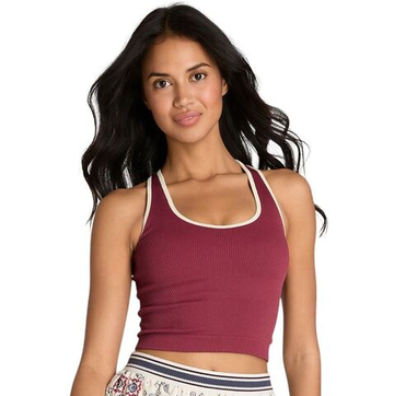 Женский топ теннисный Wilson Everyday Brami - cranberry