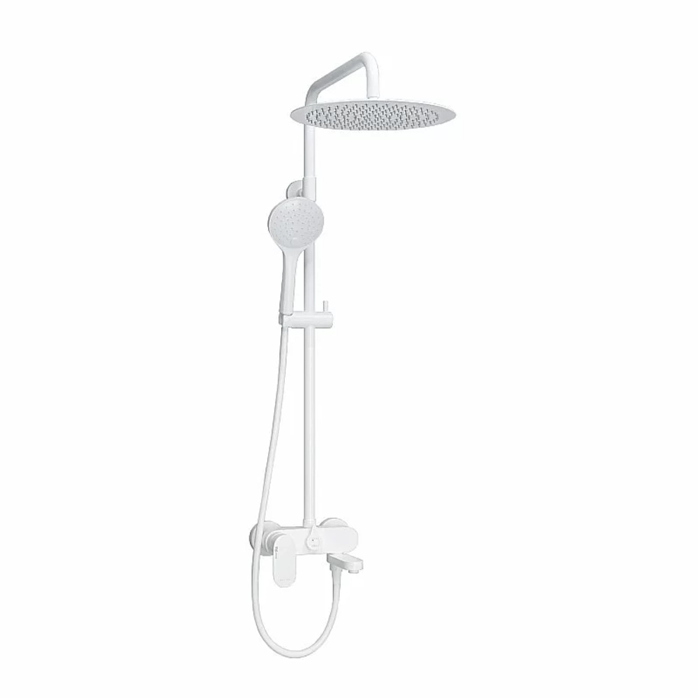 Душевая система WasserKraft Mindel 8500 SET2630 белый Soft-touch