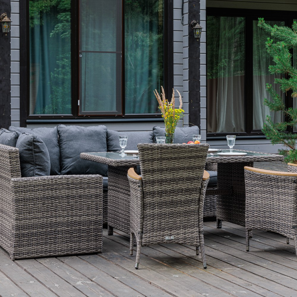 Комплект ROYAL FAMILY ZORRO WOOD DOUBLE серый