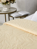 Покрывало на кровать, стеганое, поплин с размерами 215х220