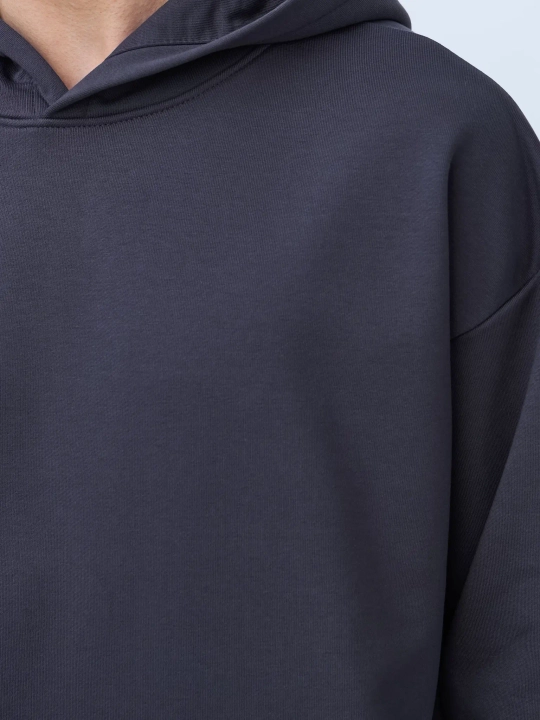 Худи оверсайз без начеса (графит)