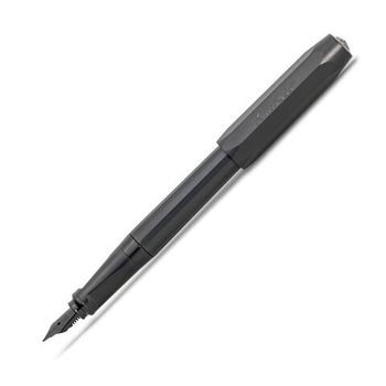 Перьевая ручка KAWECO PERKEO All Black черная с пером М (10001817)