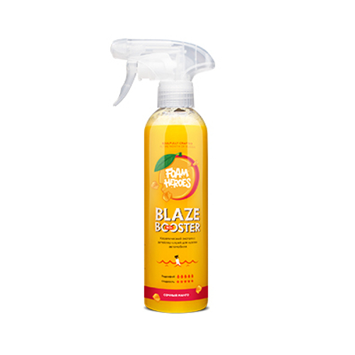 FHB082  Foam Heroes Blaze Booster Mango керамический детейлер-спрей, 500мл