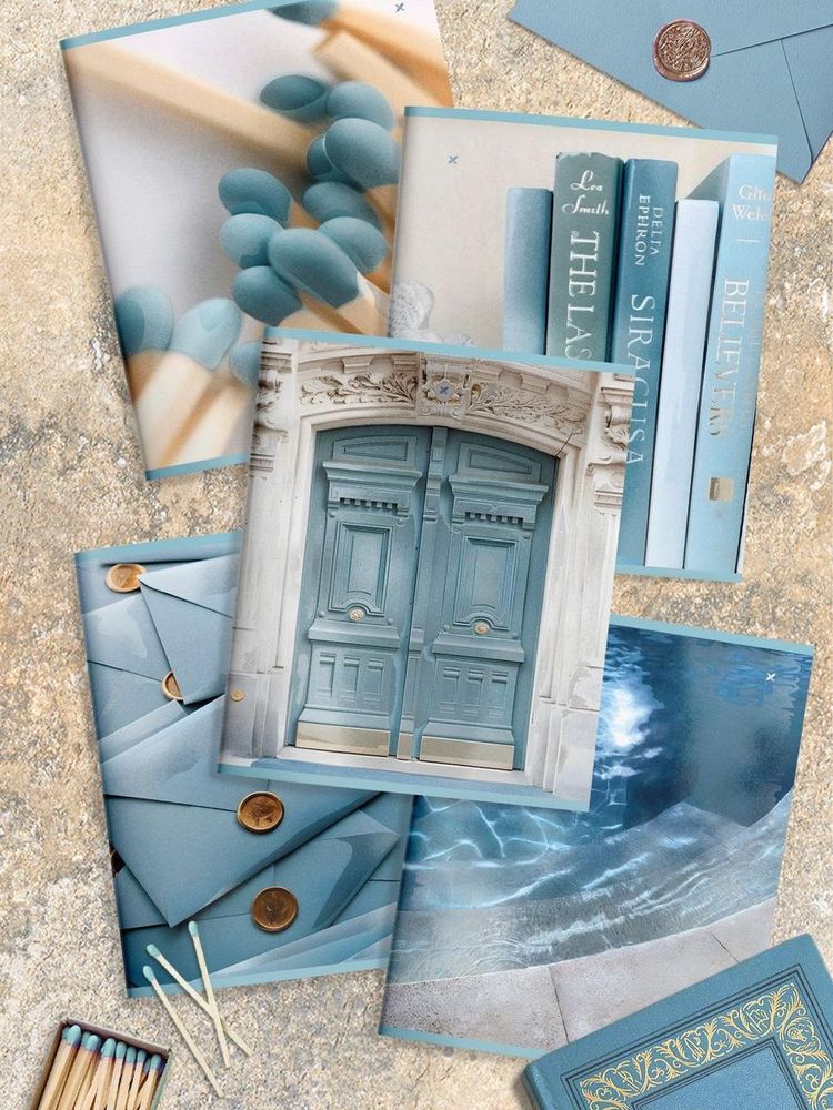 Тетрадь А5 48л. клетка "Azure" скрепка, офсет, мел.карт. (Lorex) Тетрадь А5 48л. клетка "Azure" скрепка, офсет, мел.карт. (Lorex)