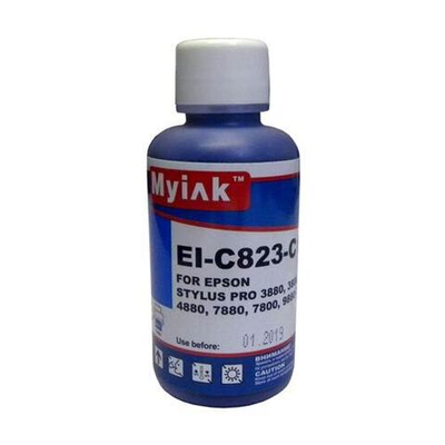 Чернила для EPSON Pro R2400/2880/3800/7800/9800/7880/9880 (100мл, cyan, Pigment) EI-C823-B EverBrite™ MyInk