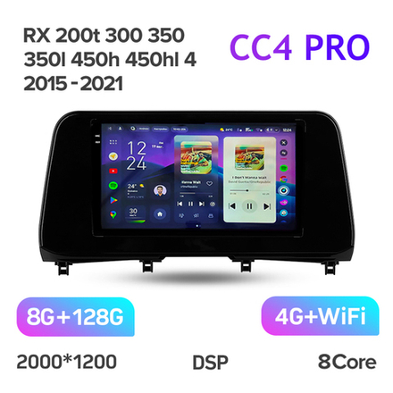 Teyes CC4 Pro 9" для Lexus RX 200t RX 300 RX 350 2019+