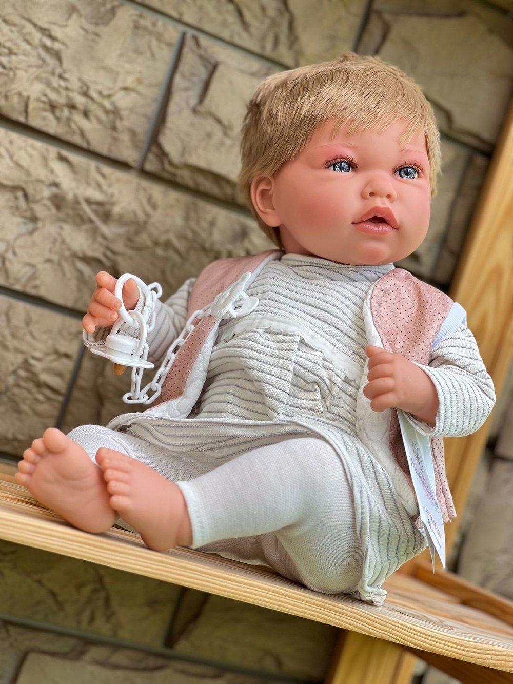 Кукла Marina and Pau 45cм ANE мягконабивная в пакете (1255K)