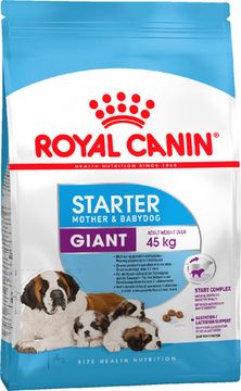Royal Canin Giant Starter Mother & Babydog для щенков до 2-х месяцев, беременных и кормящих сук очень крупных пород