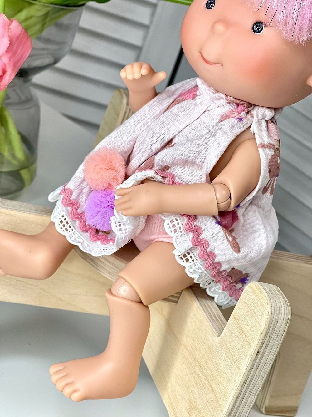 Кукла Nines виниловая 30см PIPPA шарнирная (2901K)