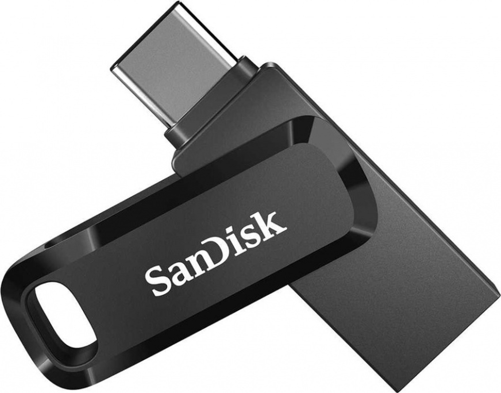 Флеш-накопитель SanDisk Ultra Dual Drive Go 64GB USB-C/USB-A, R 150 МБ/с