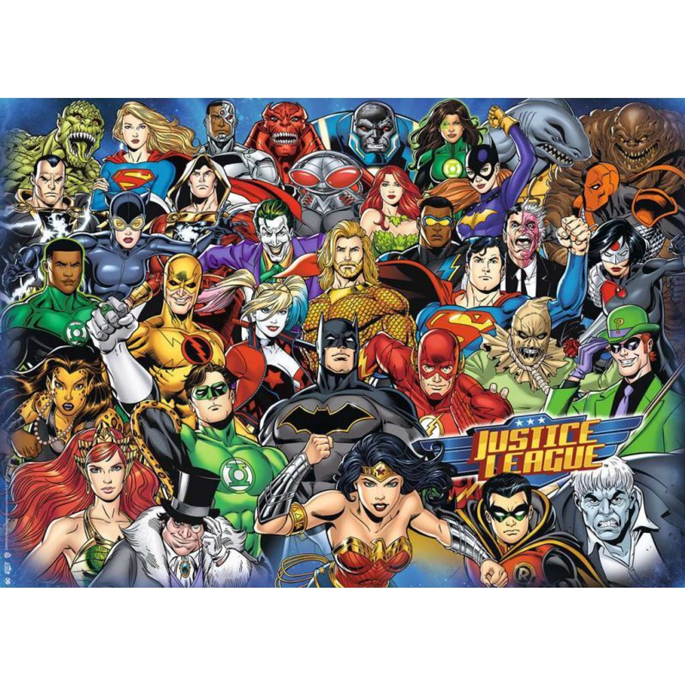 Ravensburger - Puzzle Challenge DC Comics 1000 шт. 168842