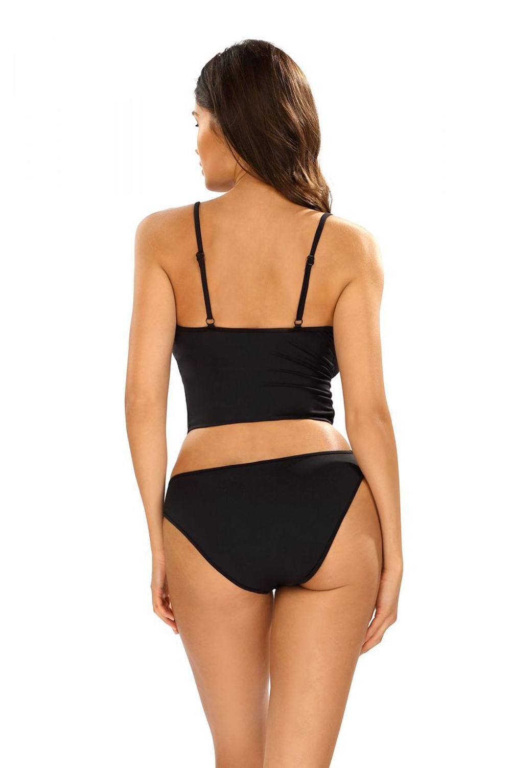 Раздельный купальник: топ и плавки (Размер: 70/36) (Цвет: черный)