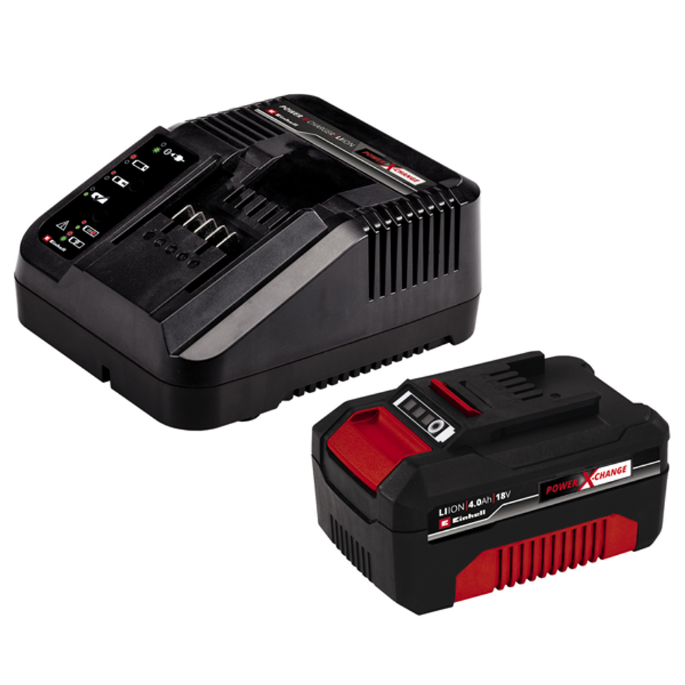 Газонокосилка аккумуляторная 18V Einhell GE-CM 18/33 Li б/щ 33см 30л 10,7кг АКБ 4Ач и ЗУ