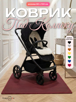 Коврик ЭВА под коляску, 80х100 см