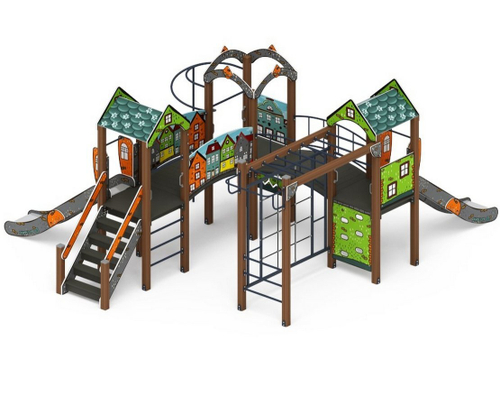 Детский комплекс Городок Город ДИК 2.01.3.01-01 H=1200