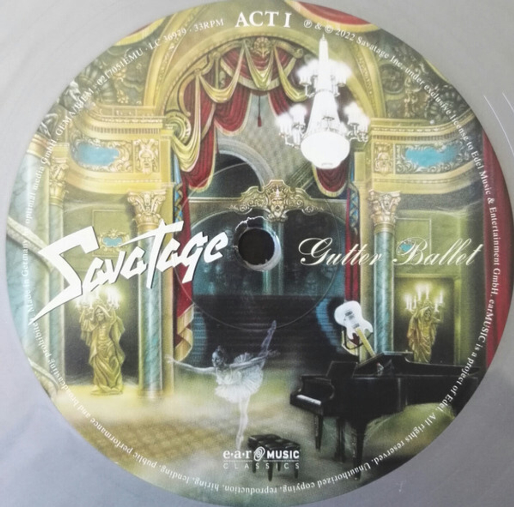 Savatage / Gutter Ballet (Coloured Vinyl)(LP+10" Vinyl Single)