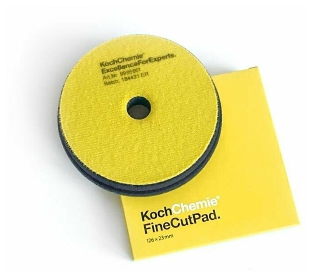 Круг Fine Cut Pad - полировальный круг Желтый 126х23