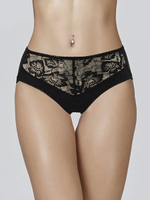 Трусики-слипы со средней линией талии Ssorosate (Размер: L) (Цвет: черный)