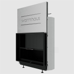 Каминная топка прямая WARMHAUS FLAT 120/80h