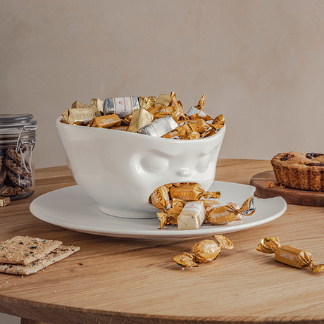 Чаша 1л Tassen Barfing белая