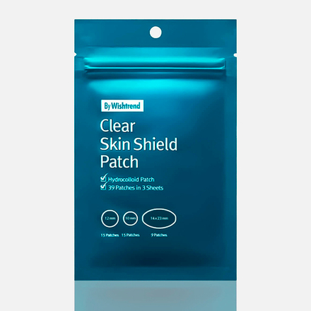 Противовоспалительные патчи от прыщей By Wishtrend Clear Skin Shield Patch