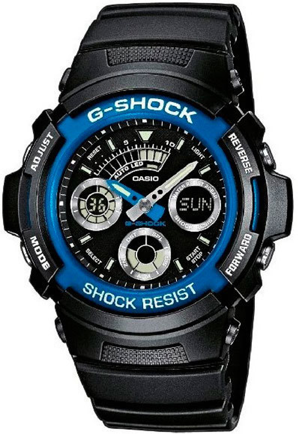 Японские наручные часы Casio G-SHOCK AW-591-2A