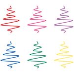 Набор гелевых ручек OfficeSpace 06цв., белый корпус, 1,0мм, европодвес