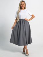 Юбка Льюис (серая) Ю15476-10М LT Collection