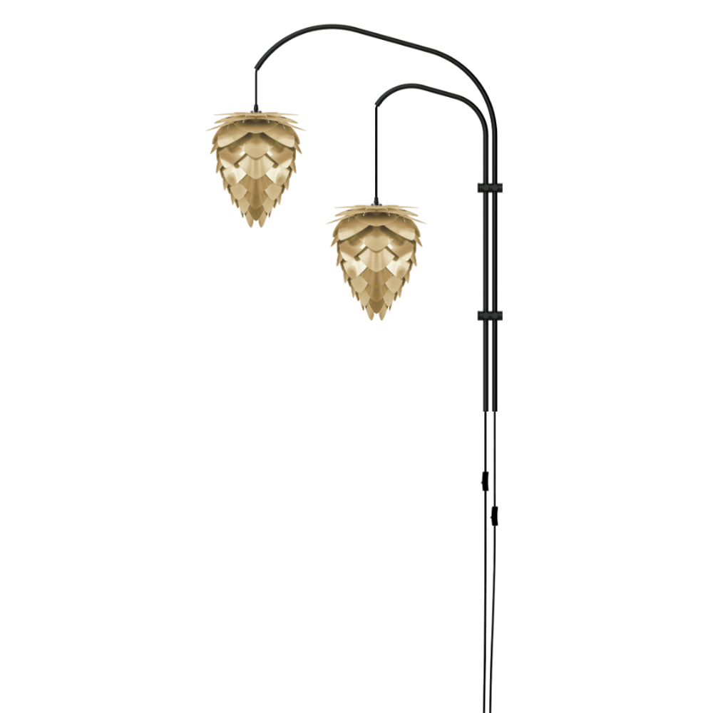 Плафон conia mini brushed brass