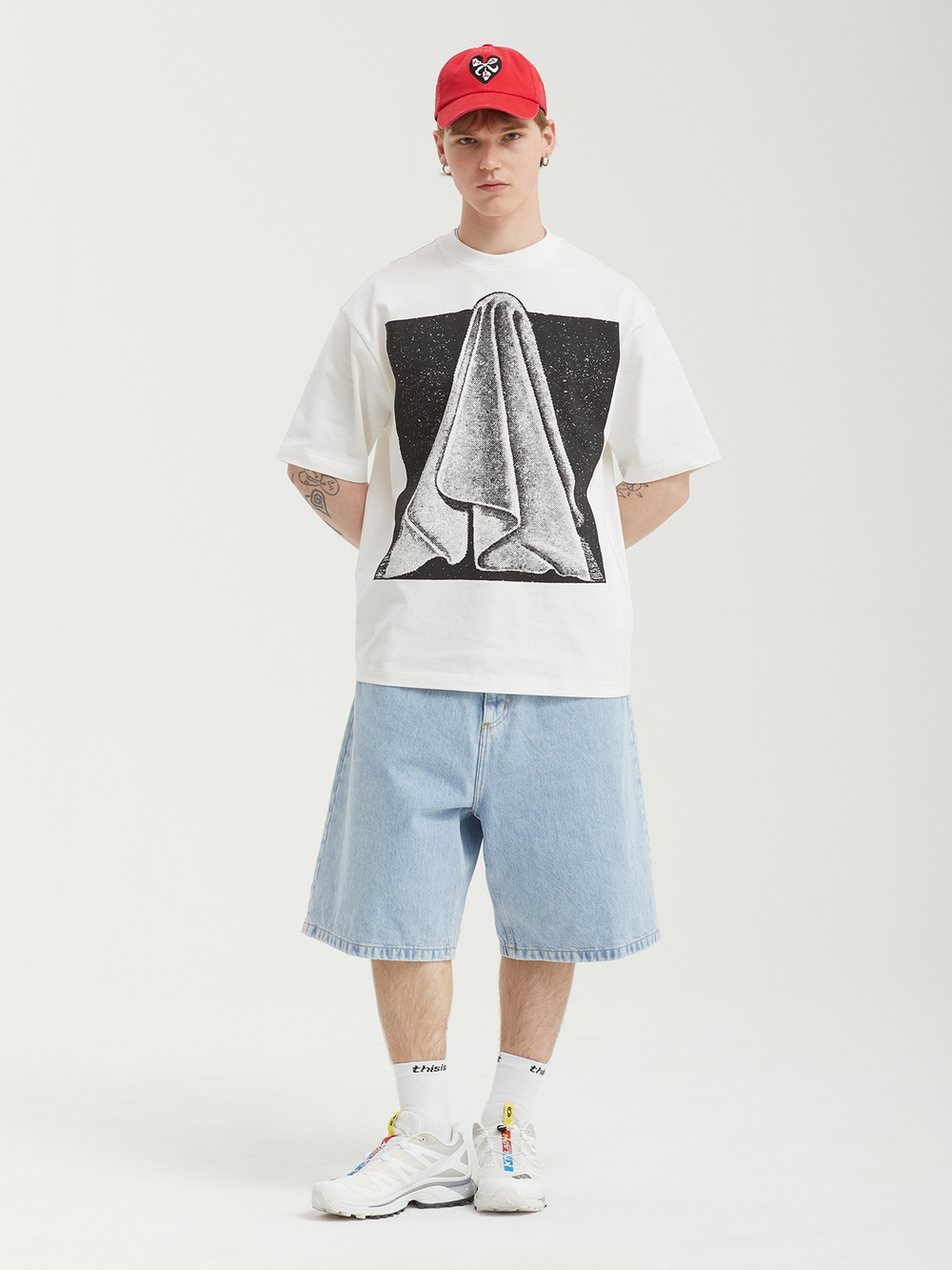 Мужская Футболка Drapery