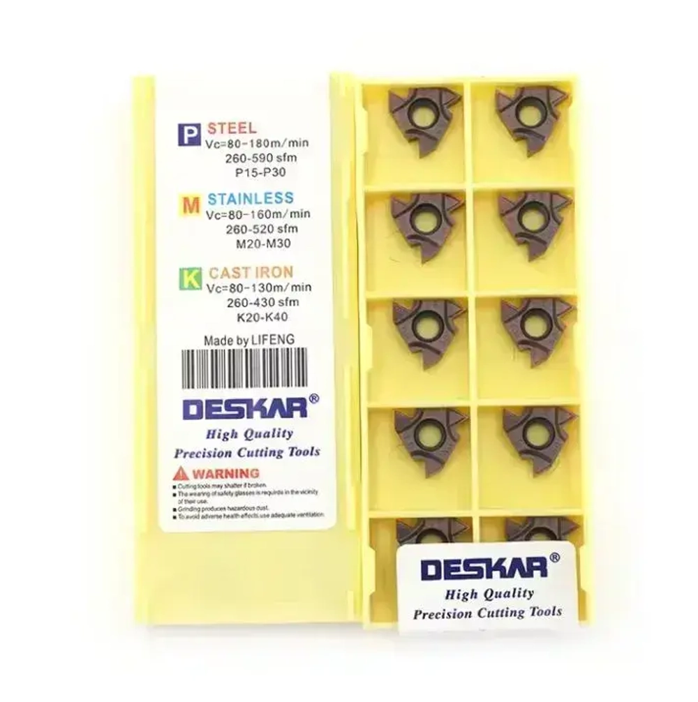 16ERM AG60 LF6018 пластина резьбовая (1 шт.) DESKAR