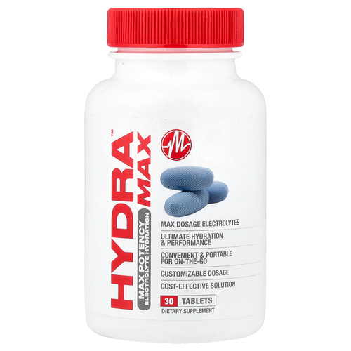 Metabolic Nutrition, HydraMAX ™, максимальная эффективность, 30 таблеток