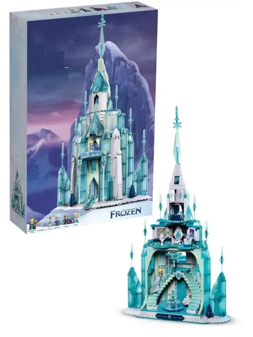 Конструктор Frozen Большой ледяной замок 1709 деталей
