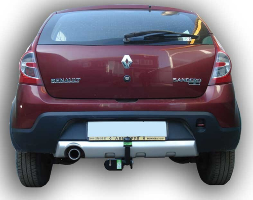 Фаркоп с унив. электрикой Smart для RENAULT SANDERO STEPWAY (B90) 2008-2014 арт.R110-A