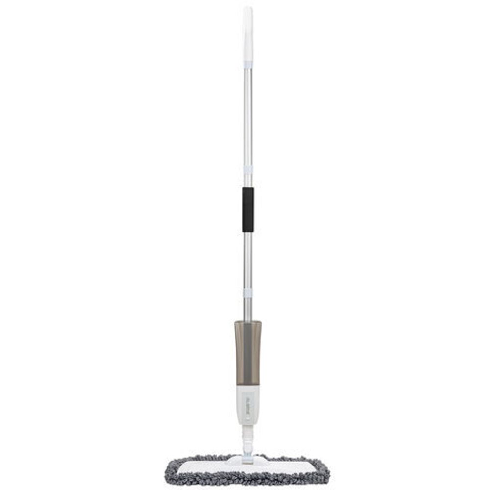 Швабра с распылителем UltraSpray X, 2 насадки из микрофибры объемный ворс, скребок, LAIMA, 609143